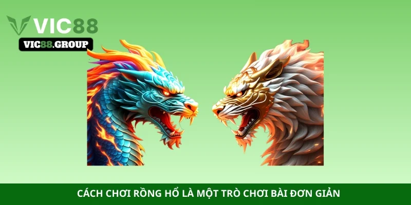 Cách chơi Rồng Hổ là một trò chơi bài đơn giản