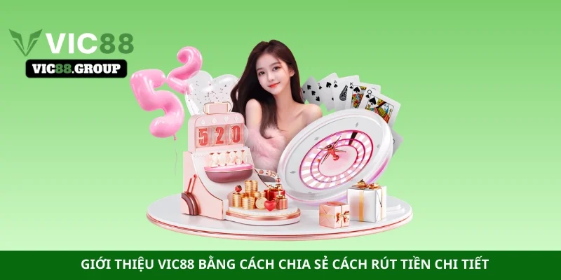 Giới thiệu Vic88 bằng cách chia sẻ cách rút tiền chi tiết