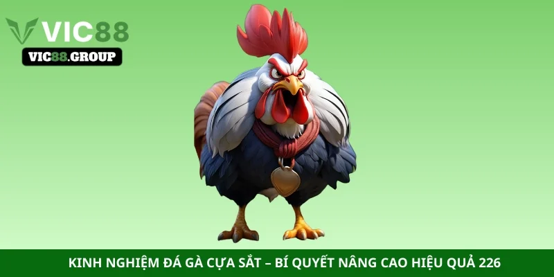 kinh nghiệm đá gà cựa sắt