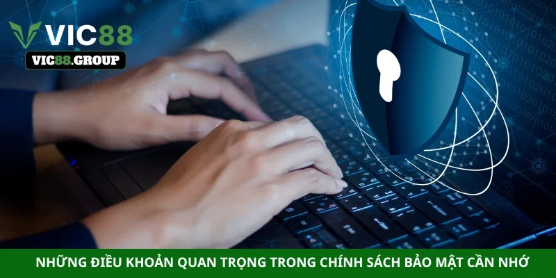 Những điều khoản quan trọng trong chính sách bảo mật cần nhớ